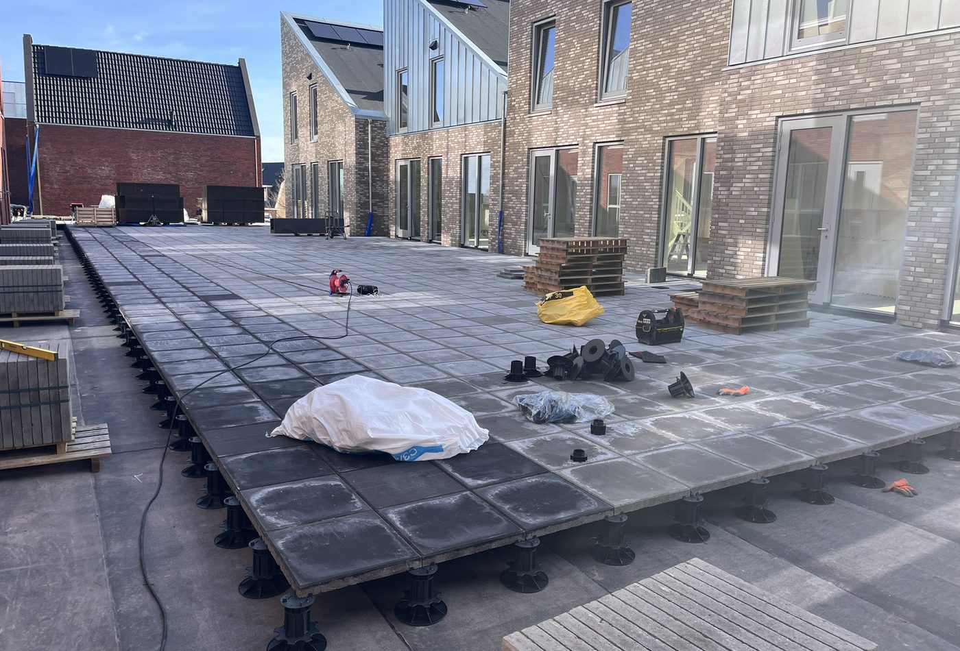 Dakterras Project De Nieuwe Haven in Streefkerk